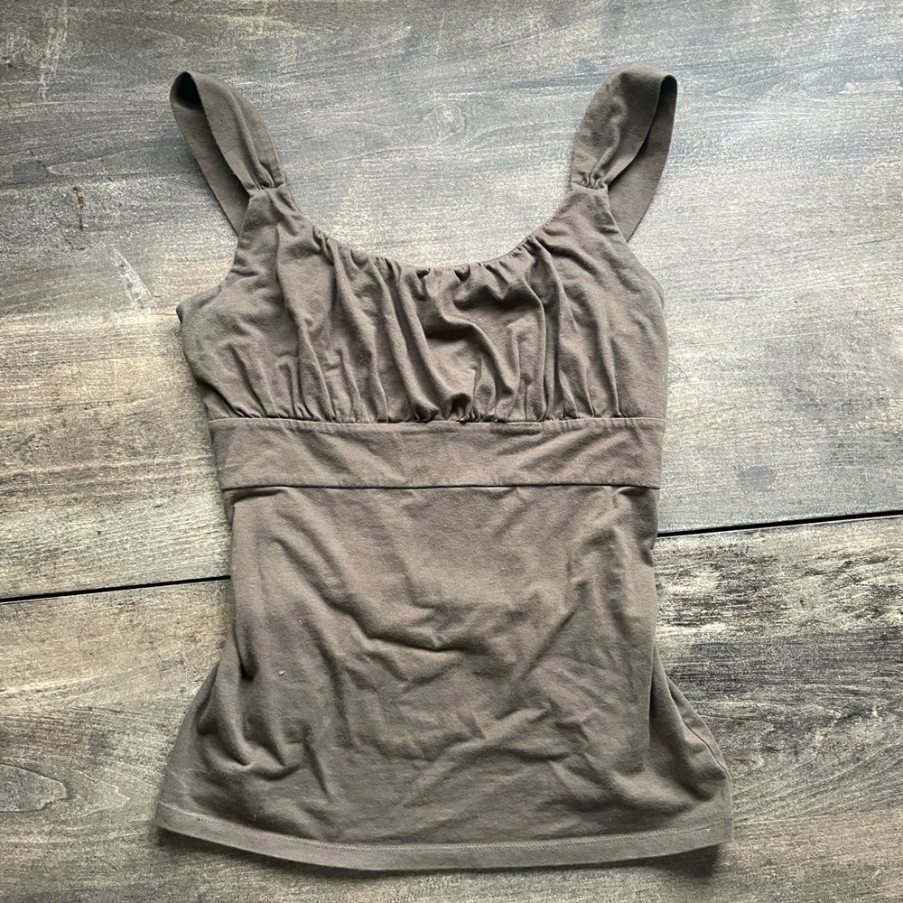 Ann Taylor vintage brown tank